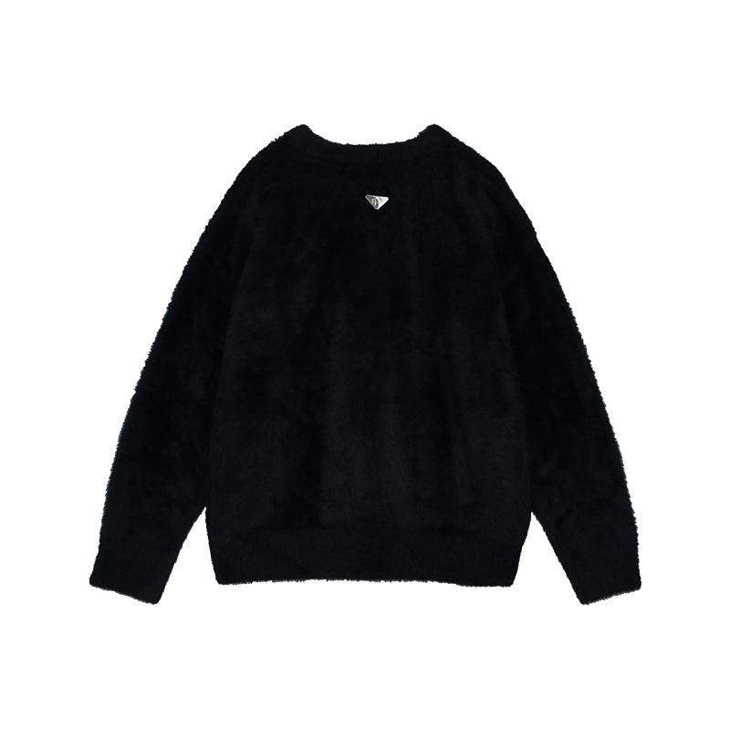 Otusi Round Neck Mohair Sweater