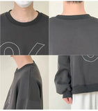 Otusi Round Neck Printed Sweatshirt