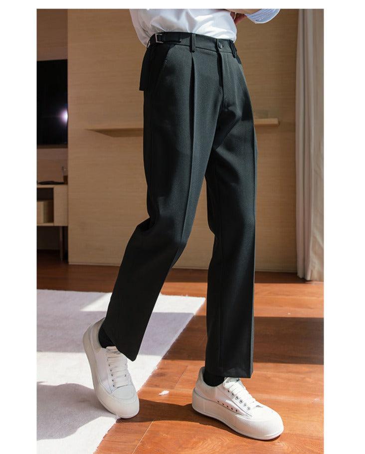 Otusi Straight Drape Suit Pants