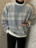Otusi Striped Round Neck Sweatshirt