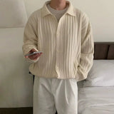 Otusi Striped Soft Knitted Cardigan