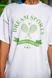 Otusi Short Sleeved T-Shirt in White Dream Sports Tennis Club