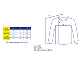 Otusi Long Sleeve Tshirt in White with Geometric Bubble Logo Print