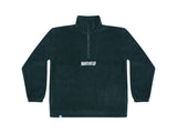 Otusi Forest Green Fleece With Dream But Do Not Sleep Embroidered Design