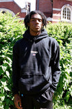 Otusi Black Hoodie With Dream Sport Embroidered Logo