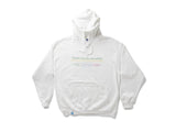 Otusi White Cotton Hoodie With Printed 80's VHS Design